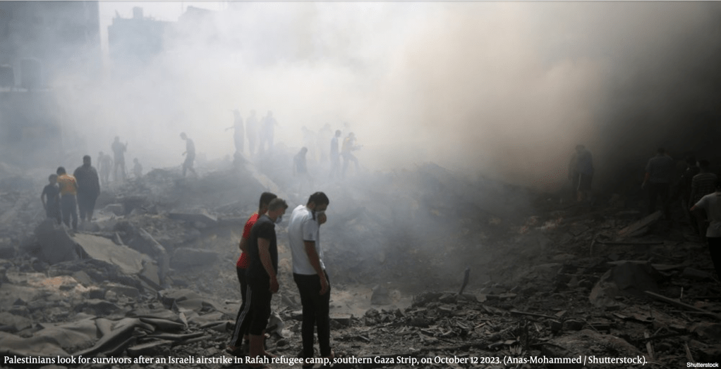 Israel's war on Gaza is also a war on children--and just like the attempts to ban discussion of race and gender in U.S. classrooms, Israel aims to censor historical truths.